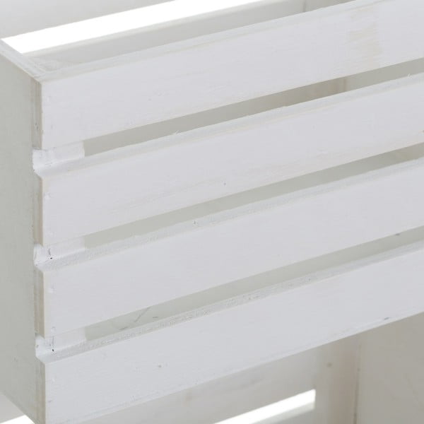 Biele úložné boxy v súprave 3 ks 31x23x15 cm – Casa Selección-image-2