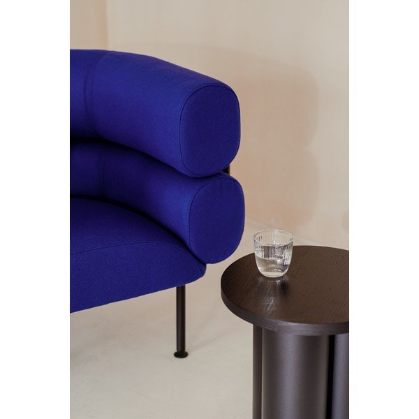 Modré vlnené kreslo Ubi – noo.ma-image-3