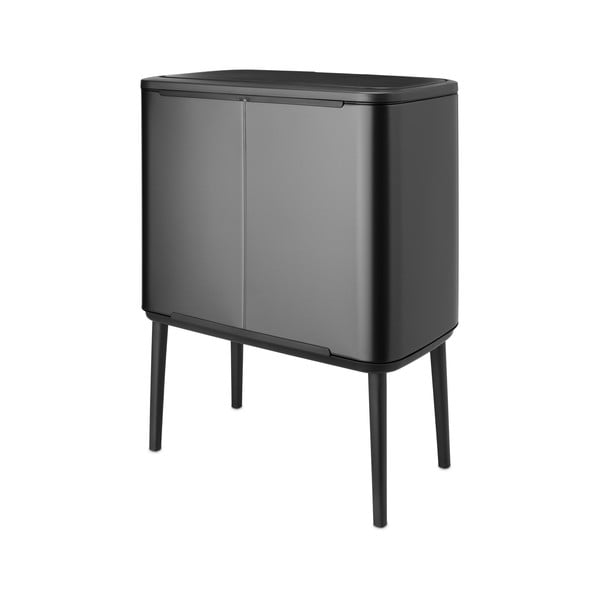 Tmavosivý dotykový oceľový odpadkový kôš 36 l Bo Touch Bin – Brabantia-image-1