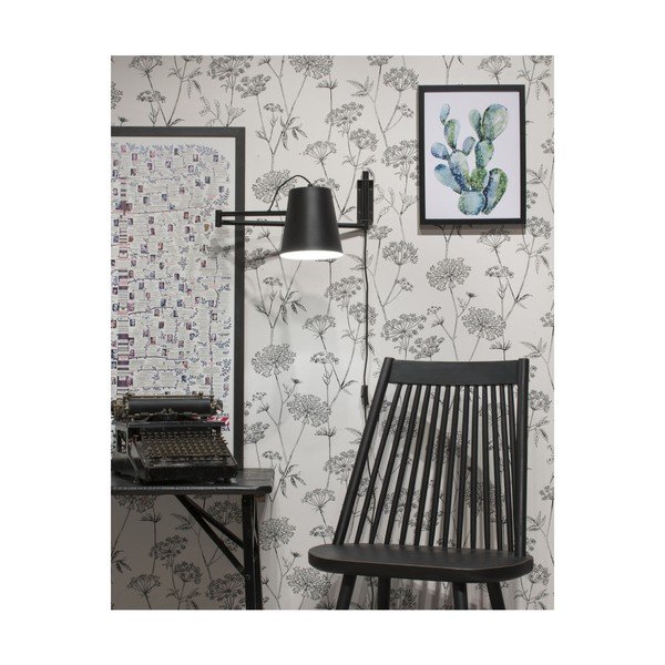 Čierne nástenné svietidlo Brisbane – it's about RoMi-image-1