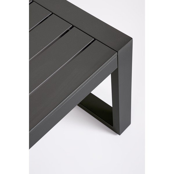 Antracitová hliníková záhradná lounge súprava pre 4 záhradný  Hilde – Bizzotto-image-3