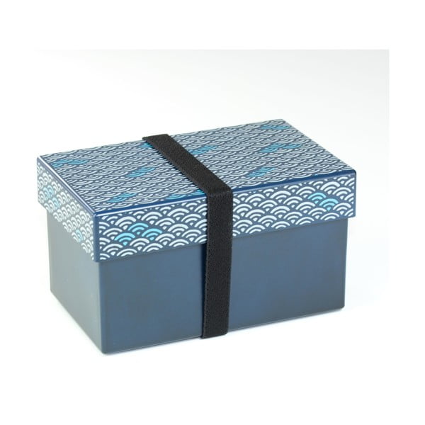 Modrý desiatový box Joli Bento Fresco, 980 ml
