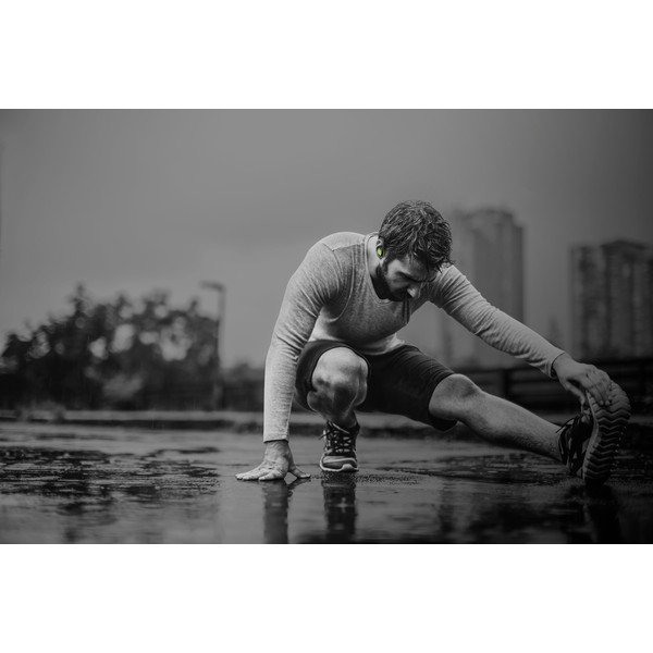 Čierno-zelené športové bezdrôtové In-ear slúchadlá CellularLine SCORPION, Bluetooth-image-1