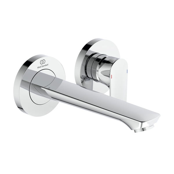 Umývadlová podomietková batéria v lesklo striebornej farbe Connect Air – Ideal Standard