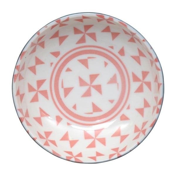 Ružová miska Tokyo Design Studio Geo Eclectic, 9,5 × 3 cm
