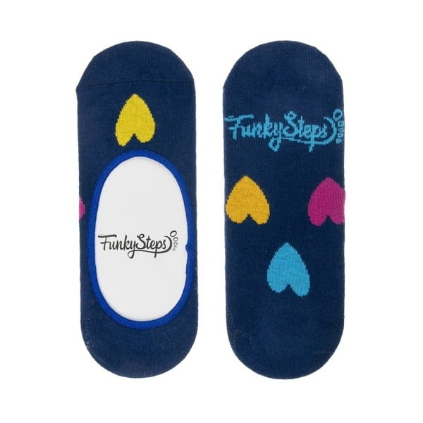 Farebné nízke ponožky Funky Steps Hearth, veľkosť 35 - 39