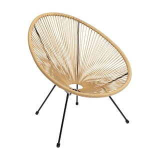 Svetlohnedé kreslo Kare Design Acapulco
