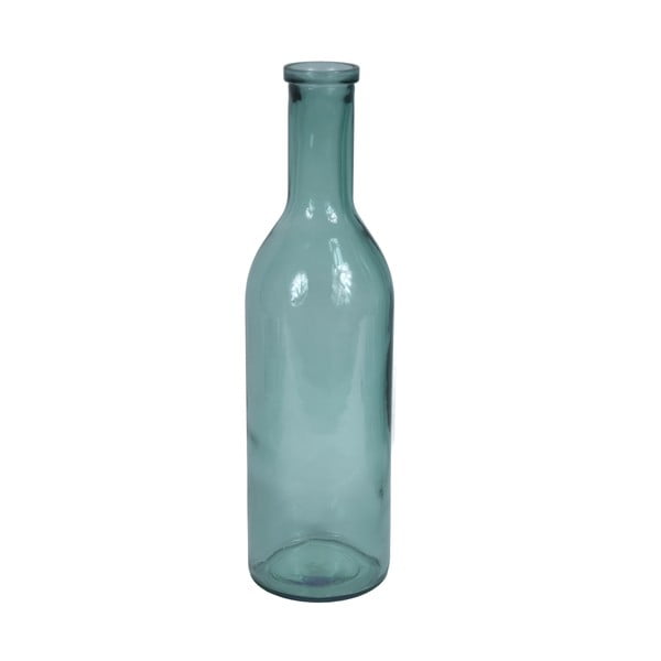 Modrá sklenená váza Ego Dekor Rioja, výška 50 cm