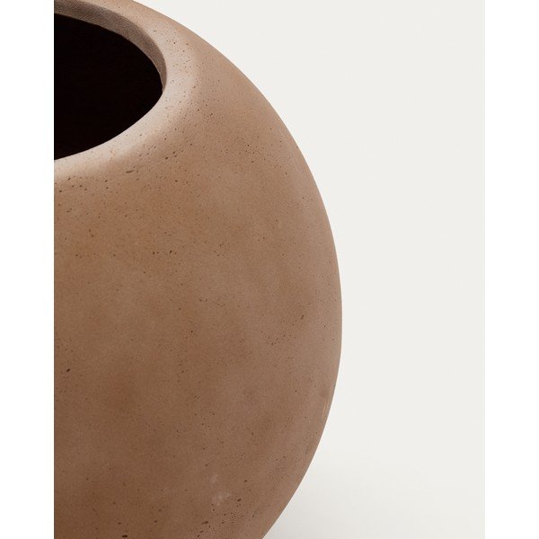 Betónový obal na kvetináč ø 51 cm Solna – Kave Home-image-1