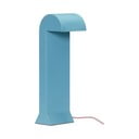 Modrá LED stmievateľná stolová lampa (výška 34 cm) Soothe – Hübsch