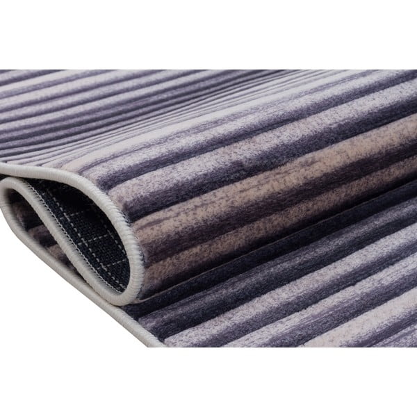 Sivý/béžový umývateľný koberec 180x120 cm - Vitaus-image-1