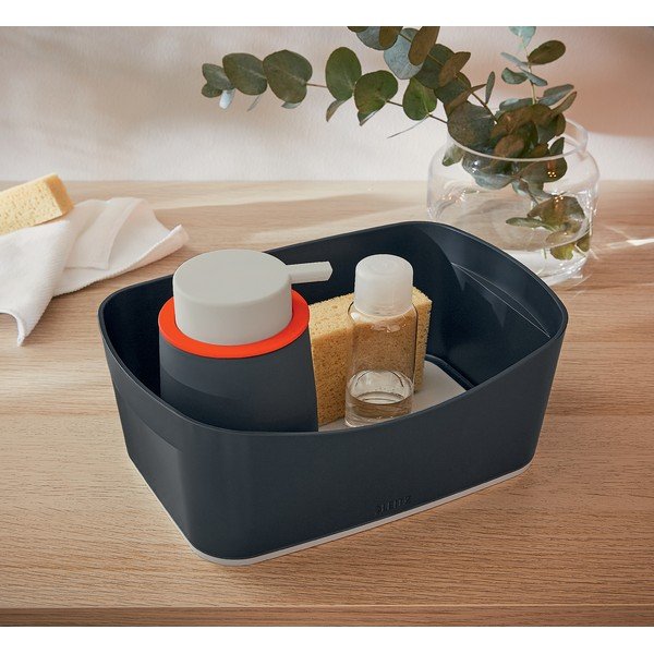 Sivý keramický dávkovač na mydlo Leitz Cosy-image-2