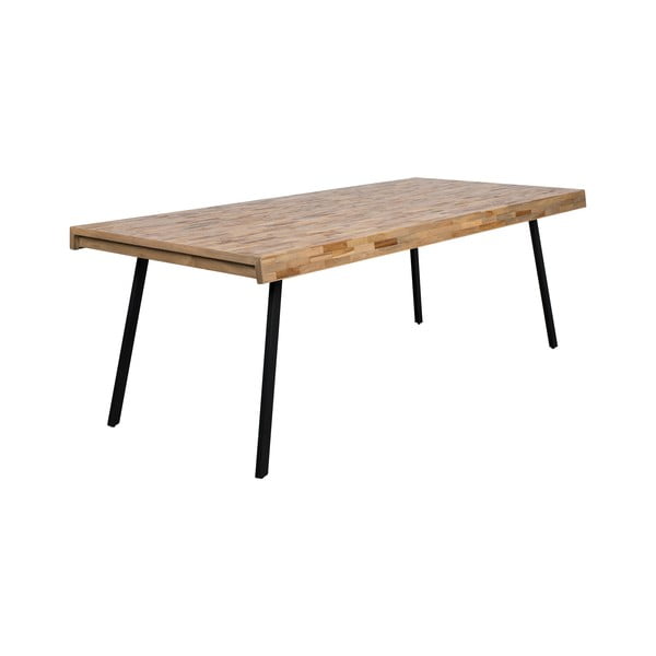 Jedálenský stôl z teakového dreva 100x220 cm Suri – White Label-image-2