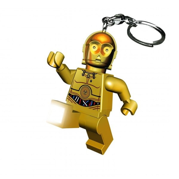 Svietiaca kľúčenka LEGO® Star Wars C3PO