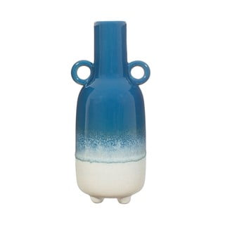 Modrá váza Sass & Belle Bohemian Home Mojave, výška 23 cm
