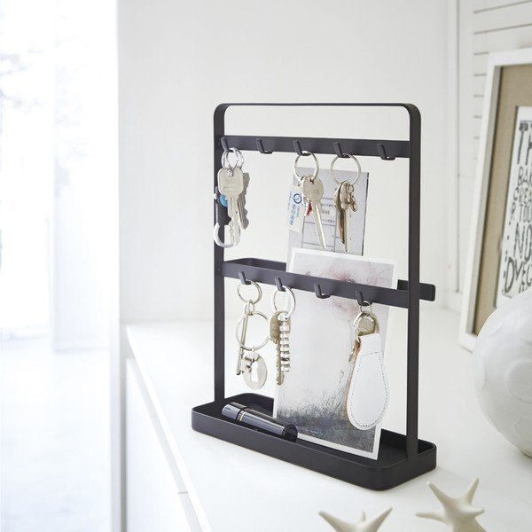 Kovový vešiak na kľúče Smart – YAMAZAKI-image-1