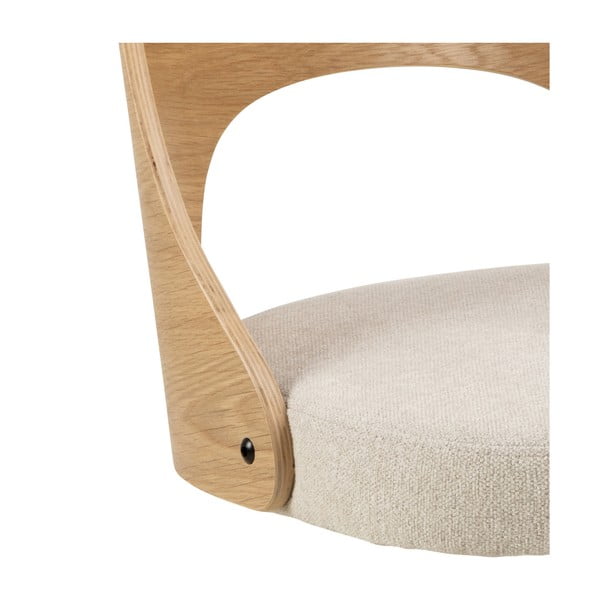 Béžová/v prírodnej farbe jedálenská stolička Lucy – Actona-image-4