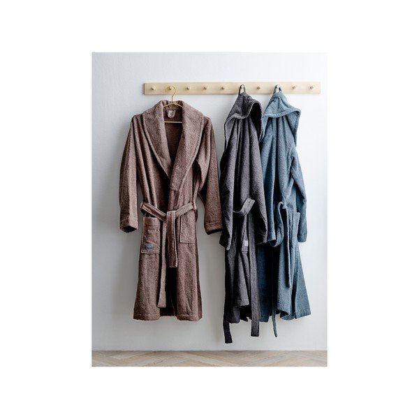 Sivý župan z organickej bavlny Södahl, veľkosť L/XL-image-3