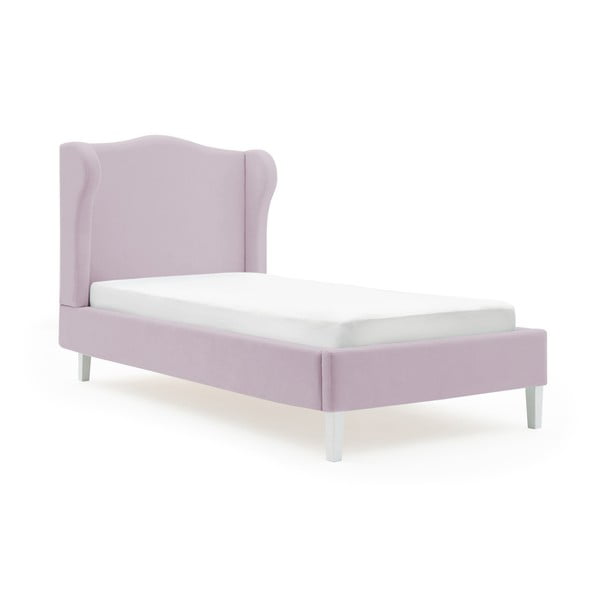 Detská fialová posteľ PumPim Lara, 200 × 90 cm
