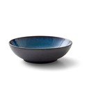 Čierna/modrá servírovacia miska z kameniny 1,8 l Gastro Dark Blue/Black – Bitz