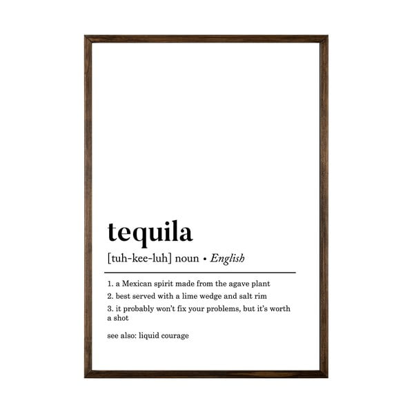 Plagát 50x70 cm Tequila – Wallity
