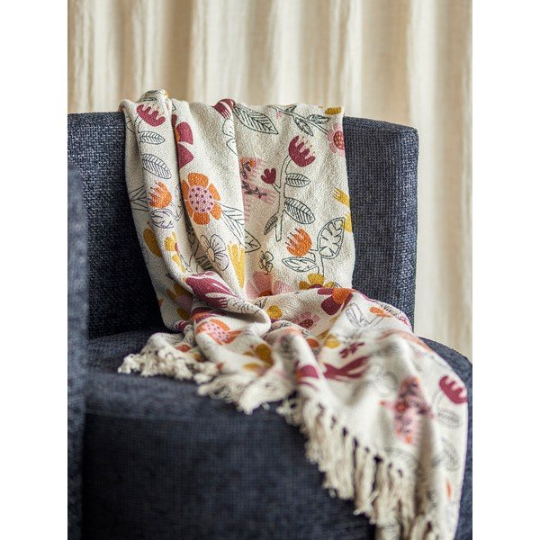 Deka s prímesou bavlny 130x160 cm Vivielle – Bloomingville-image-1