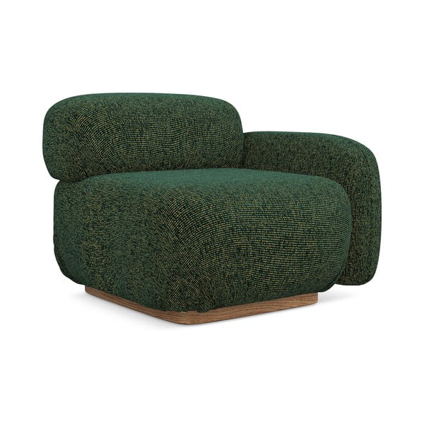 Tmavozelený modul pohovky (pravý roh) Ailani – Makamii-image-2