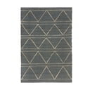 Modrý jutový koberec Flair Rugs Rhombi, 160 x 230 cm