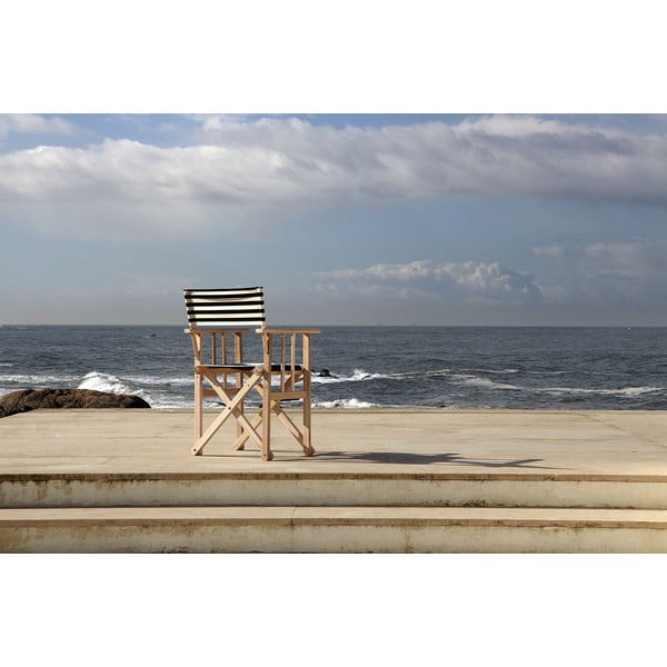 Skladacia stolička Director, biela-image-1