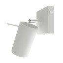 Biele kovové bodové svietidlo ø 6 cm Etna – Sollux