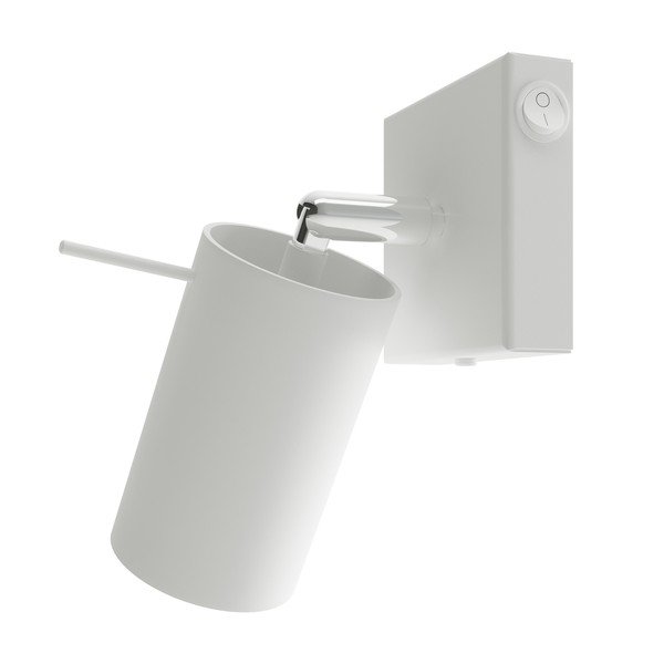 Biele kovové bodové svietidlo ø 6 cm Etna – Sollux