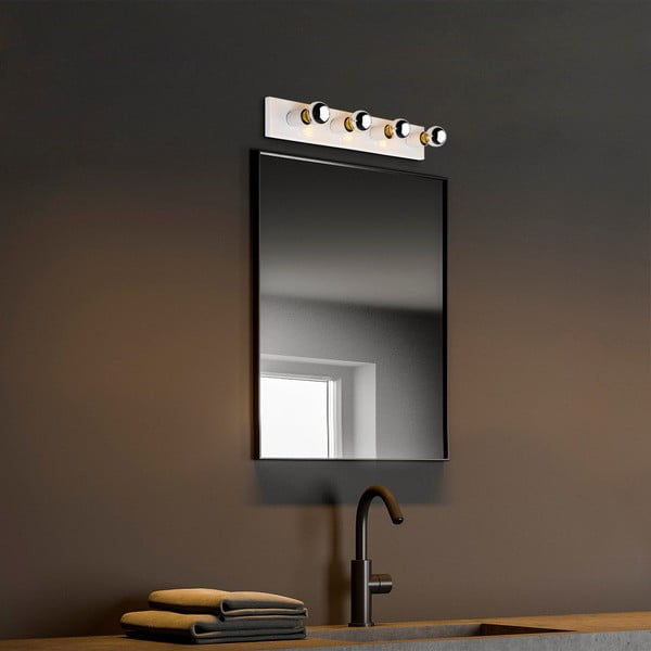 Biele nástenné svietidlo Mirro – Opviq lights-image-3