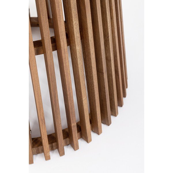 Okrúhly záhradný jedálenský stôl z masívu akácie ø 120 cm Rodano – Bizzotto-image-3