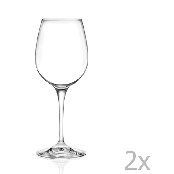 Sada 2 pohárov na víno RCR Cristalleria Italiana Rosangela