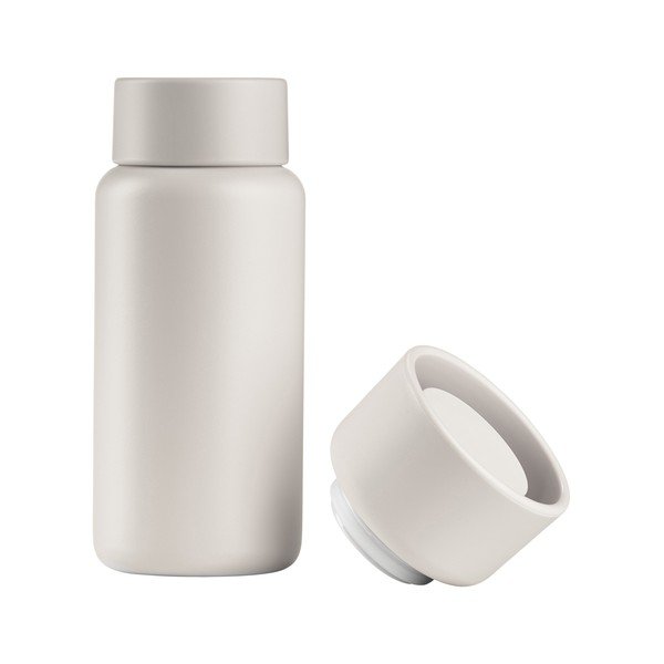 Béžový termo hrnček z nehrdzavejúcej ocele 400 ml Singles – Zone