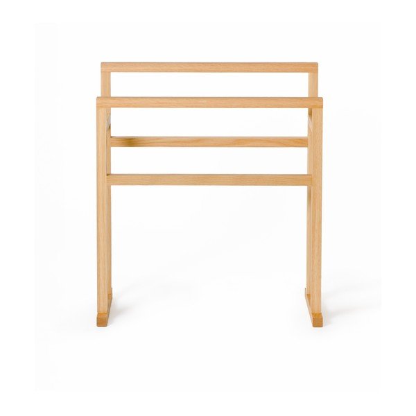 Stojan na osušky z dubového dreva Wireworks Mezza Grande-image-3