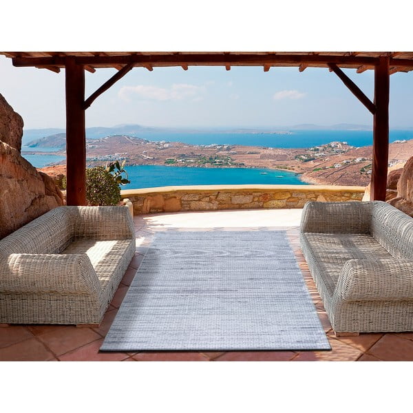 Sivý vonkajší koberec Universal Vision, 60 x 110 cm-image-1