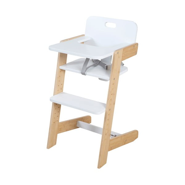 Biela jedálenská stolička Nature UP – Roba