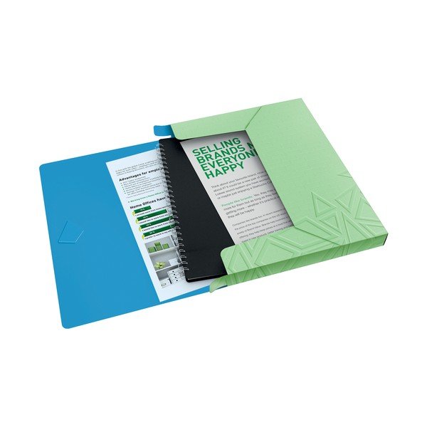 Zelená škatuľa na dokumenty Leitz, A4-image-1