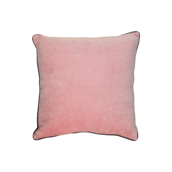 Ružový bavlnený vankúš HSM collection Colorful Living Rosa, 45 × 45 cm