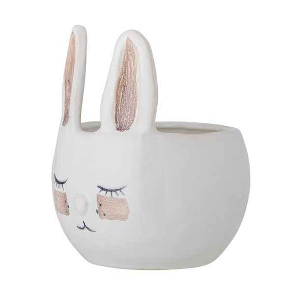 Kameninový ručne maľovaný obal na kvetináč ø 15 cm Villja – Bloomingville Mini-image-2