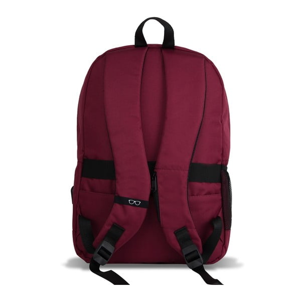 Tmavovínový batoh s USB portom My Valice SPECTA Smart Bag-image-4