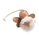 Textilná vianočná ozdoba 8 cm Angel – Dakls
