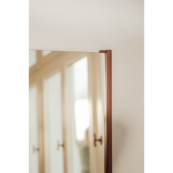 Stojacie zrkadlo s dreveným rámom 49x166 cm Lun – noo.ma-image-3