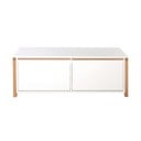 Lavica so skrinkou na topánky Woodman Northgate