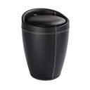 Kôš na bielizeň a taburetka v jednom Candy Look, čierny