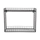 Čierna poschodová oceľová polica 40 cm Reja – PT LIVING