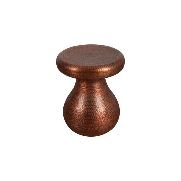 Stolička/odkladací stolík v medenej farbe Zuiver Antique-image-2