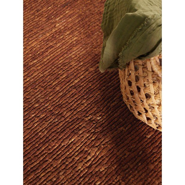 Hnedý ručne tkaný vlnený okrúhly koberec ø 200 cm Bexley Woolwich – Ted Baker-image-4