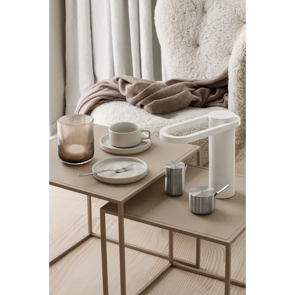 Hnedý sklenený svietnik Blomus Ven, ø 14 cm-image-1